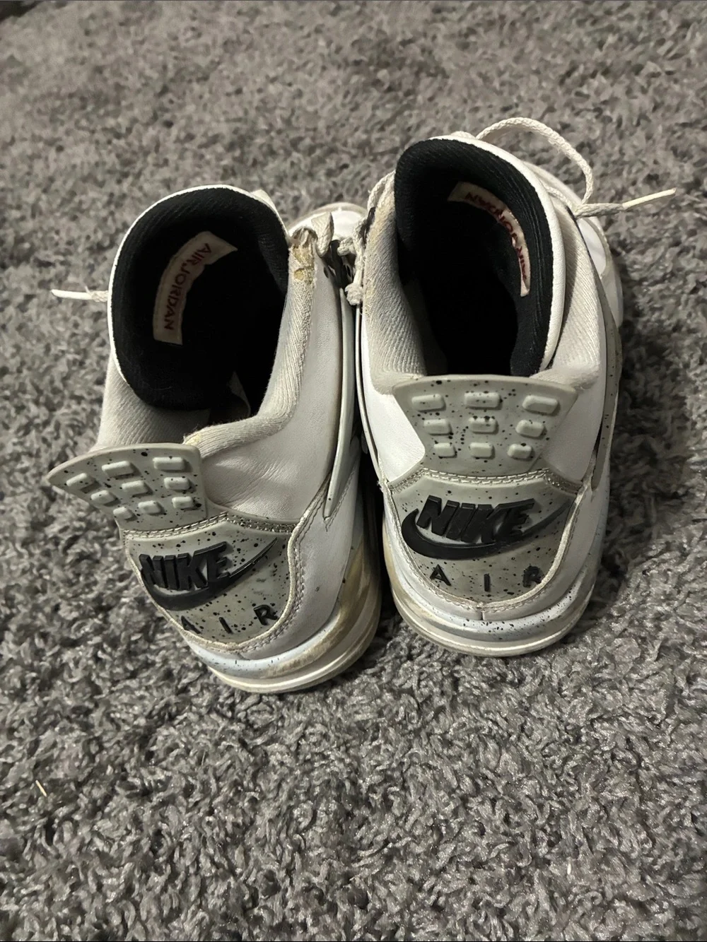Jordan 4 white cement